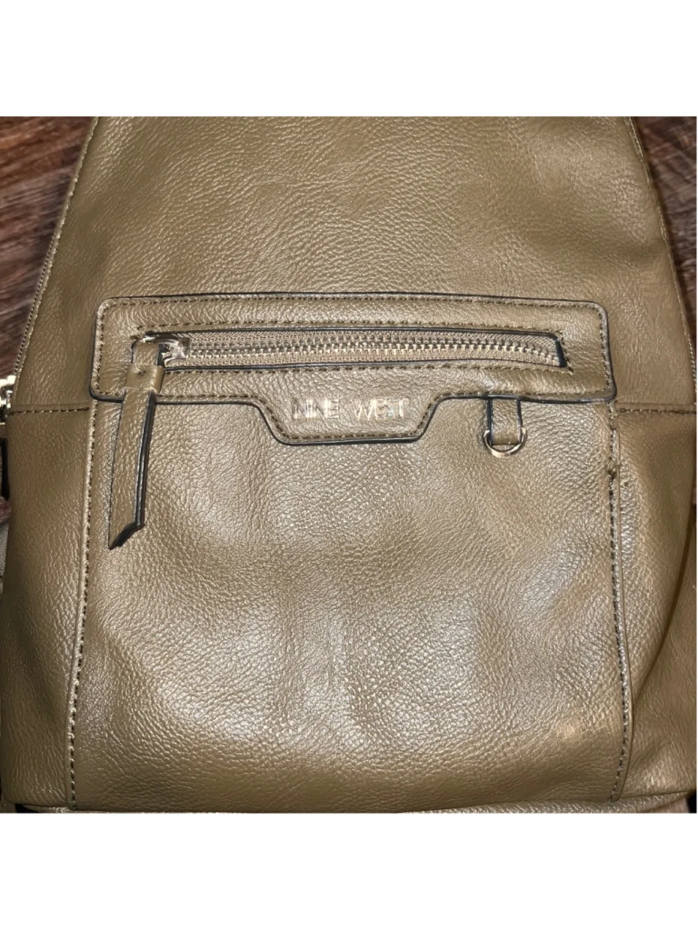 Women's Nine West Olive Green Backpack One Size